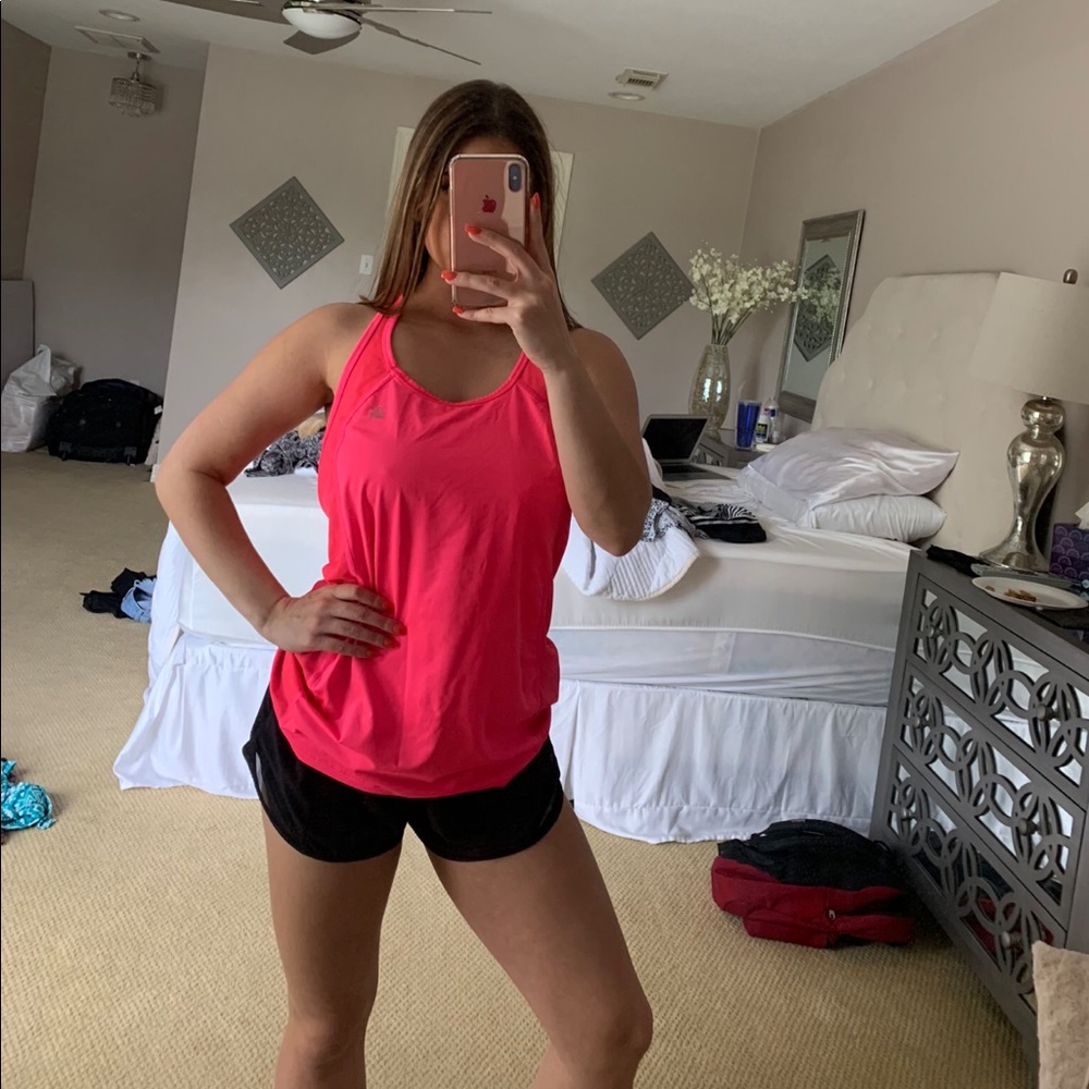 Victoria secret hot pink work out tank!